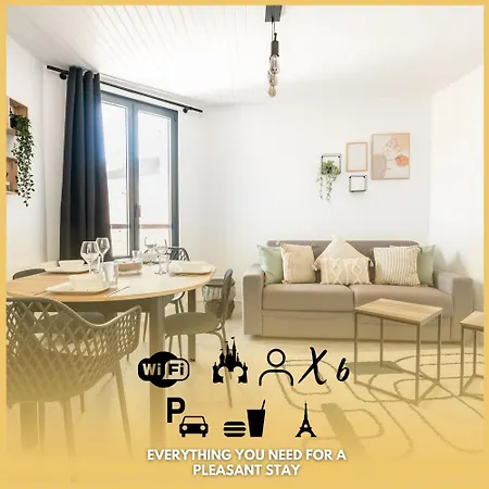 Le 27 - Appartement Cosy - Disney 15Min Crecy-la-Chapelle Exterior foto